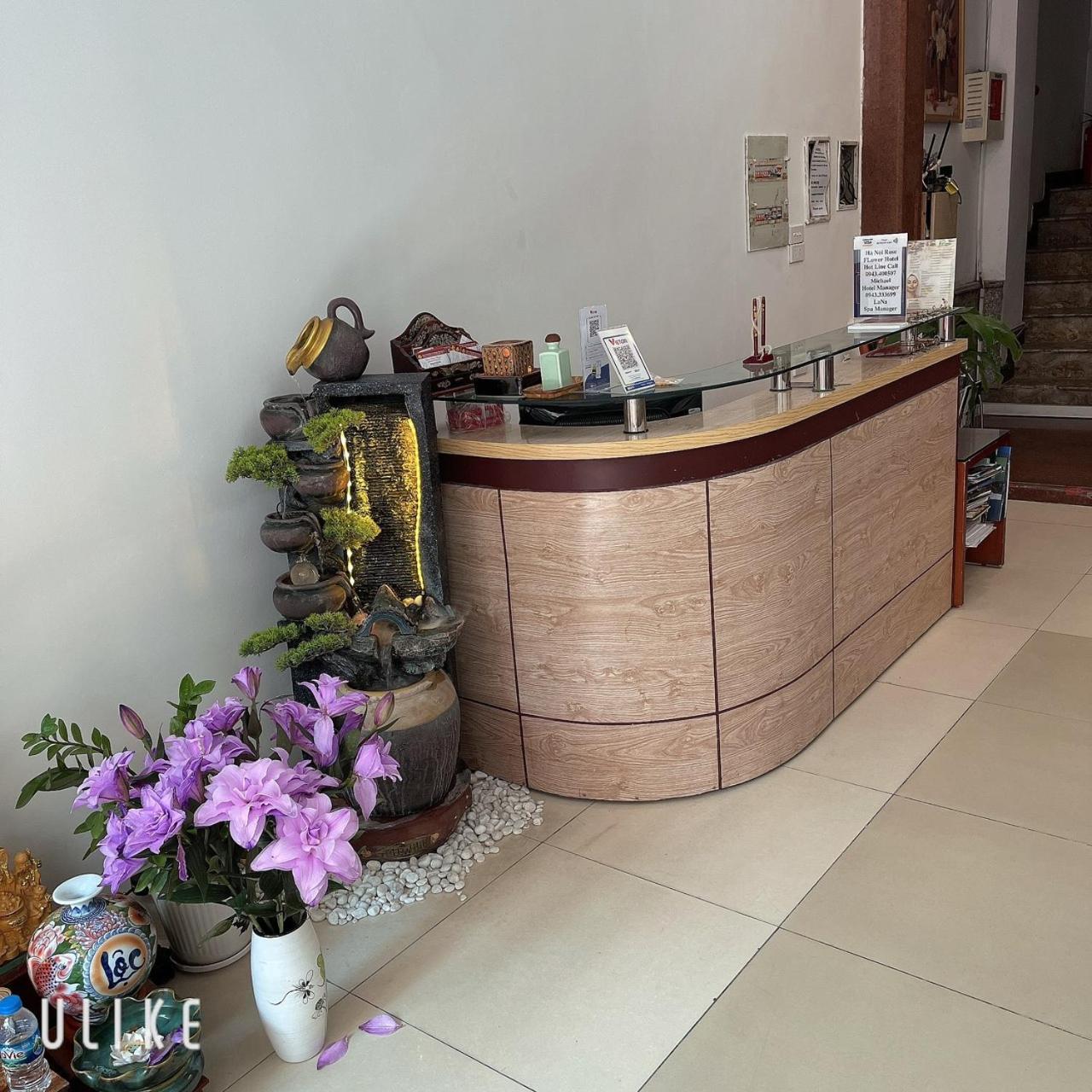 Hanoi Rose Flower Hotel & Spa Hanói Exterior foto